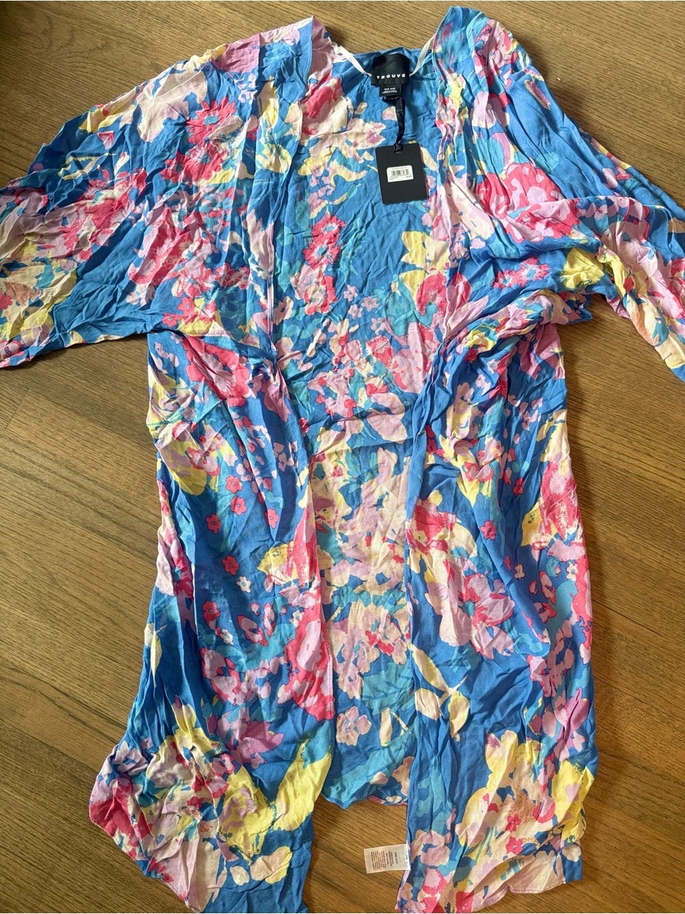 Trouvé NWT Colorful Kimono Size: One Size Fits All